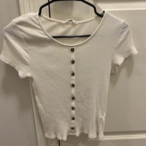 short sleeve crop top